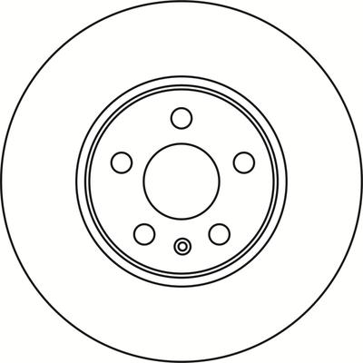 ABTEX BD1543V - Brake Disc car-mod.net