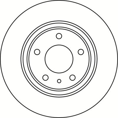 ABTEX BD1626V - Brake Disc car-mod.net