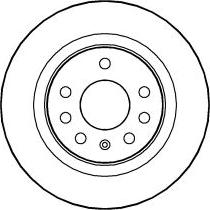 ABTEX BD1054S - Brake Disc car-mod.net