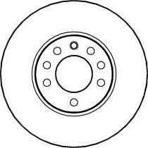 ABTEX BD1052V - Brake Disc car-mod.net