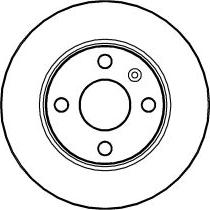 ABTEX BD1014S - Brake Disc car-mod.net