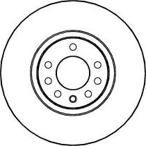 ABTEX BD1013V - Brake Disc car-mod.net