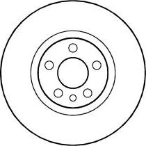 ABTEX BD1082V - Brake Disc car-mod.net
