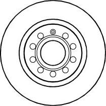 ABTEX BD1088S - Brake Disc car-mod.net