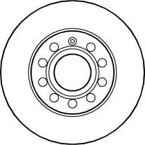 ABTEX BD1144S - Brake Disc car-mod.net