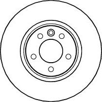 ABTEX BD1151V - Brake Disc car-mod.net