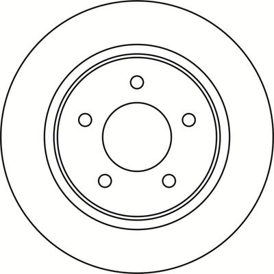 ABTEX BD1831S - Brake Disc car-mod.net
