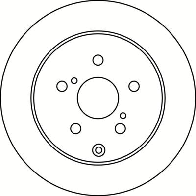 ABTEX BD1352S - Brake Disc car-mod.net