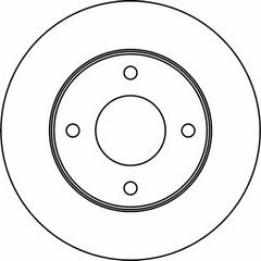 ABTEX BD1297V - Brake Disc car-mod.net