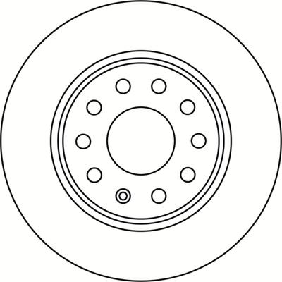 ABTEX BD1757S - Brake Disc car-mod.net