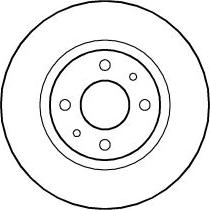 ABTEX BD178S - Brake Disc car-mod.net