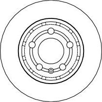ABTEX BD868V - Brake Disc car-mod.net