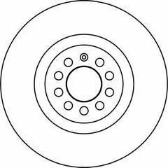 ABTEX BD867V - Brake Disc car-mod.net