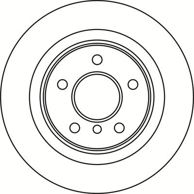 ABTEX BD2006S - Brake Disc car-mod.net