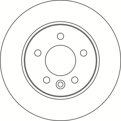 ABTEX BD2137V - Brake Disc car-mod.net