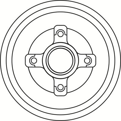 ABTEX BDM909 - Brake Drum car-mod.net