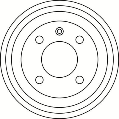 ABTEX BDM1005 - Brake Drum car-mod.net