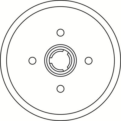 ABTEX BDM130 - Brake Drum car-mod.net