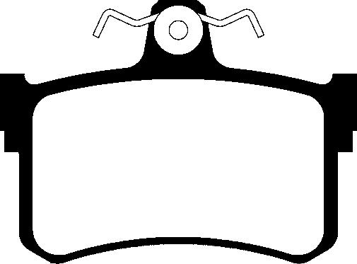 ABTEX PLU917 - Brake Pad Set, disc brake car-mod.net