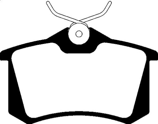 ABTEX PLU541 - Brake Pad Set, disc brake car-mod.net