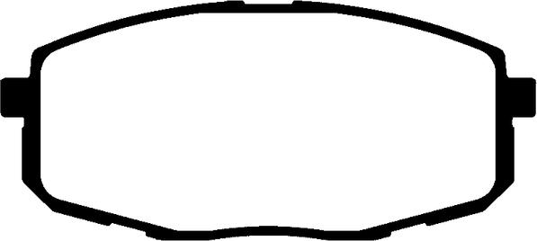 ABTEX PLU1106 - Brake Pad Set, disc brake car-mod.net