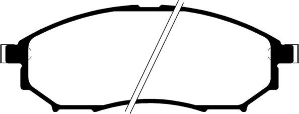 ABTEX PLU1260 - Brake Pad Set, disc brake car-mod.net