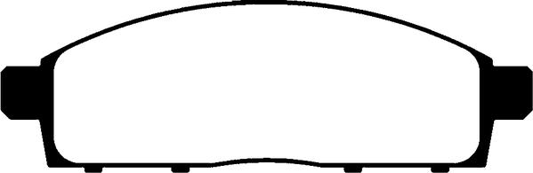 ABTEX PLU1276 - Brake Pad Set, disc brake car-mod.net