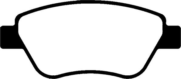 ABTEX PLU1278 - Brake Pad Set, disc brake car-mod.net