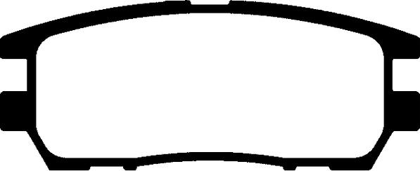 ABTEX PLU804 - Brake Pad Set, disc brake car-mod.net