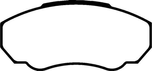 ABTEX PLU3914 - Brake Pad Set, disc brake car-mod.net