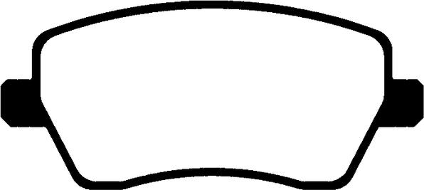 ABTEX PLU3857 - Brake Pad Set, disc brake car-mod.net