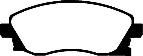 ABTEX PLU3736 - Brake Pad Set, disc brake car-mod.net