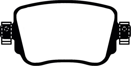 ABTEX PLU2402 - Brake Pad Set, disc brake car-mod.net
