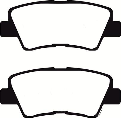 ABTEX PLU2107 - Brake Pad Set, disc brake car-mod.net