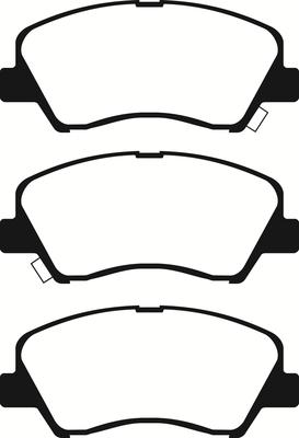 ABTEX PLU2346 - Brake Pad Set, disc brake car-mod.net