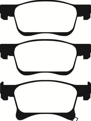 ABTEX PLU2310 - Brake Pad Set, disc brake car-mod.net