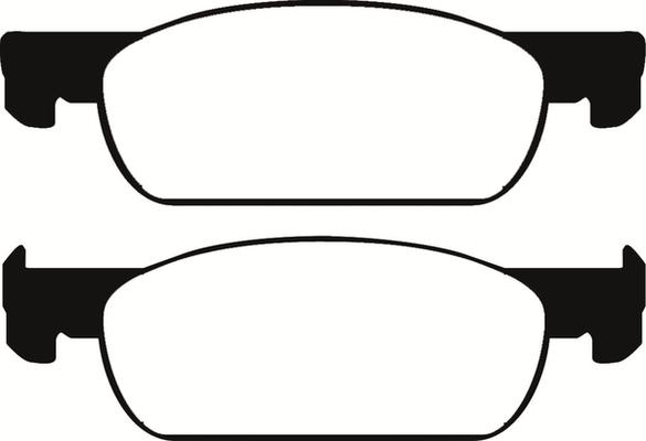 ABTEX PLU2298 - Brake Pad Set, disc brake car-mod.net