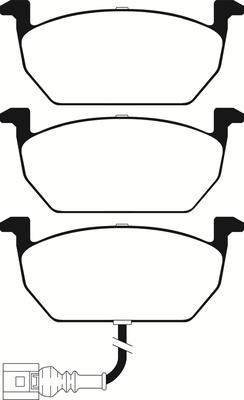 ABTEX PLU2255 - Brake Pad Set, disc brake car-mod.net