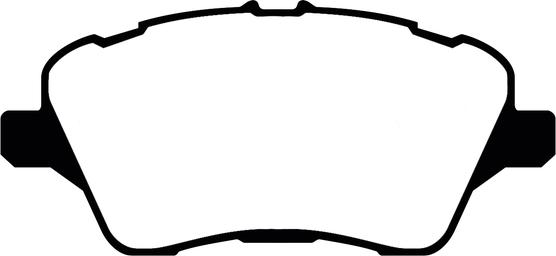 ABTEX PLU2280 - Brake Pad Set, disc brake car-mod.net