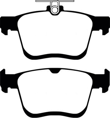 ABTEX PLU2236 - Brake Pad Set, disc brake car-mod.net