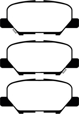 ABTEX PLU2231 - Brake Pad Set, disc brake car-mod.net