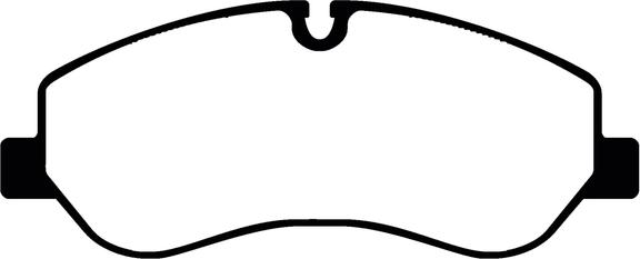 ABTEX PLU2226 - Brake Pad Set, disc brake car-mod.net