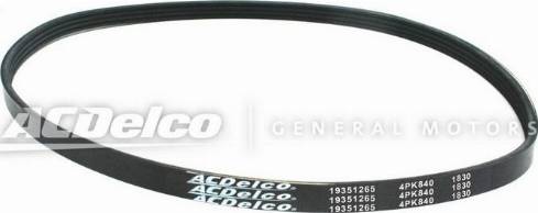 ACDelco 19351265 - V-Ribbed Belt car-mod.net