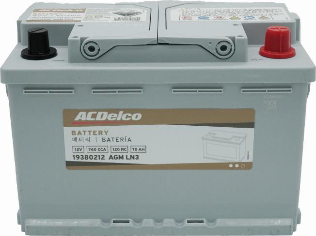 ACDelco 19380212 - Starter Battery car-mod.net