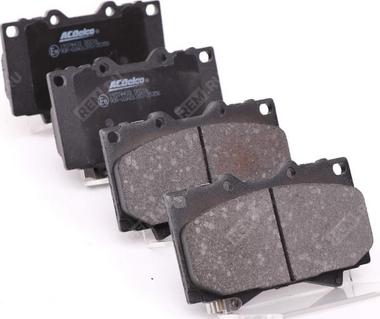 ACDelco 19374433 - Brake Pad Set, disc brake car-mod.net