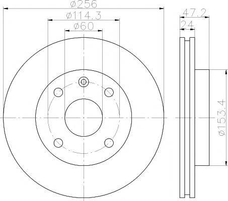 ACDelco 19372233 - Brake Disc car-mod.net