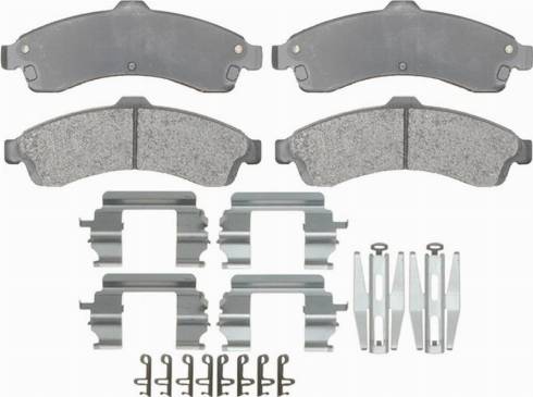 ACDelco 17D882MH - Brake Pad Set, disc brake car-mod.net