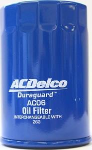 ACDelco AC06 - Oil Filter car-mod.net