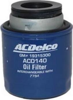 ACDelco AC0140 - Oil Filter car-mod.net