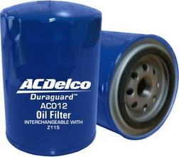 ACDelco AC012 - Oil Filter car-mod.net